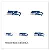 Seattle Seahawks Fingernail Tattoos - 4 Pack