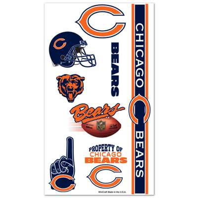 Chicago Bears Temporary Tattoos