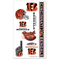 Cincinnati Bengals Temporary Tattoos