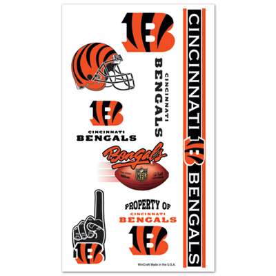 Cincinnati Bengals Temporary Tattoos