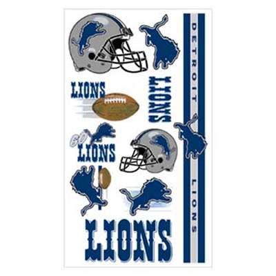 Detroit Lions Temporary Tattoos