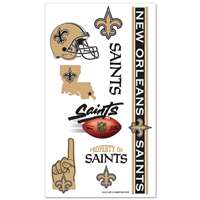 New Orleans Saints Temporary Tattoos