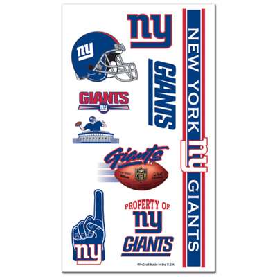 New York Giants Temporary Tattoos