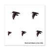 Atlanta Falcons Fingernail Tattoos - 4 Pack