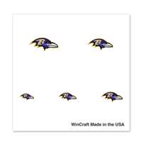 Baltimore Ravens Fingernail Tattoos - 4 Pack