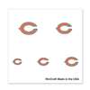 Chicago Bears Fingernail Tattoos - 4 Pack