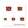 Cincinnati Bengals Fingernail Tattoos - 4 Pack