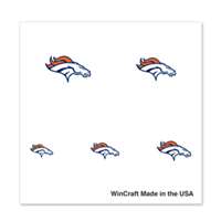 Denver Broncos Fingernail Tattoos - 4 Pack