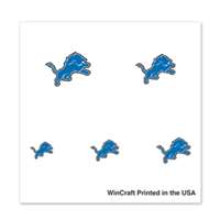 Detroit Lions Fingernail Tattoos - 4 Pack