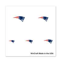 New England Patriots Fingernail Tattoos - 4 Pack