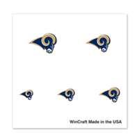 St. Louis Rams Fingernail Tattoos - 4 Pack