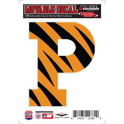 Princeton Tigers Repositionable Vinyl Decal