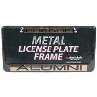 Purdue Boilermakers Metal Alumni Inlaid Acrylic License Plate Frame