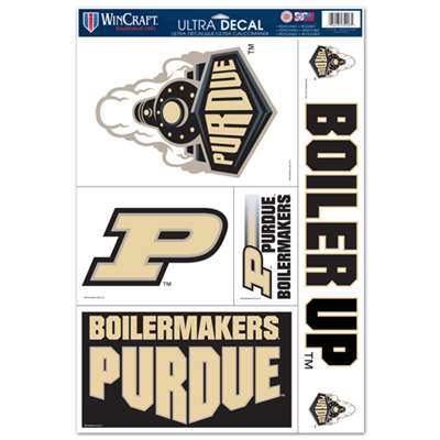 Purdue Boilermakers Ultra Decal Set - 11'' X 17''