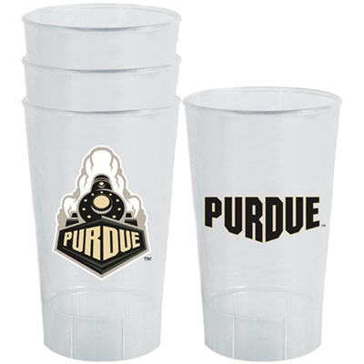 Purdue Boilermakers Plastic Tailgate Cups - Set of 4