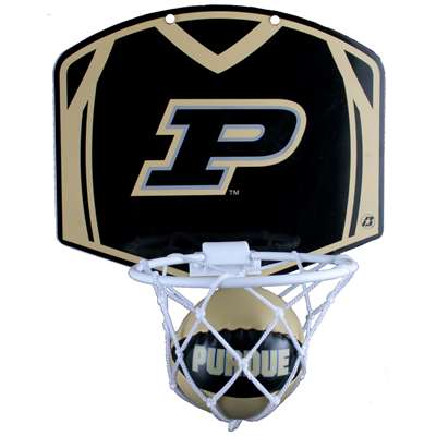 Purdue Boilermakers Mini Basketball And Hoop Set