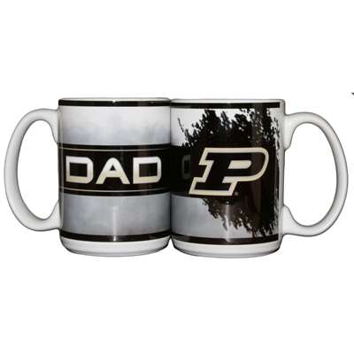 Purdue Boilermakers 15oz Ceramic Mug - Dad