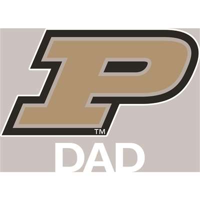 Purdue Boilermakers Transfer Decal - Dad