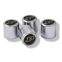 Purdue Boilermakers Domed Valve Stem Caps