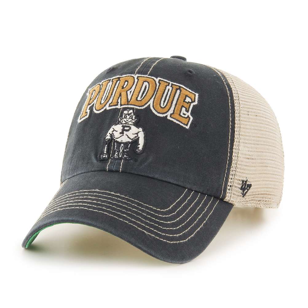 Purdue Boilermakers '47 Brand Tuscaloosa Clean Up Adjustable Hat