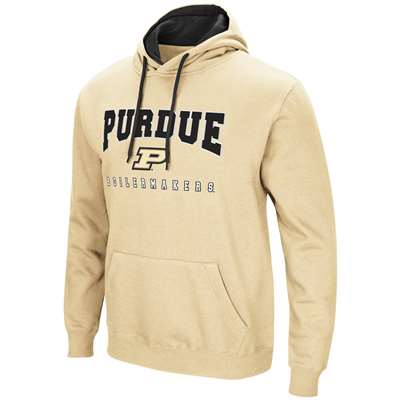 Purdue Boilermakers Colosseum Playbook Hoodie - Gold