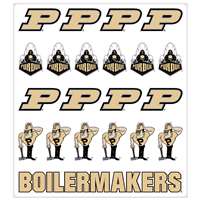 Purdue Boilermakers Multi-Purpose Vinyl Sticker Sheet