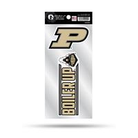 Purdue Boilermakers Double Up Die Cut Decal Set