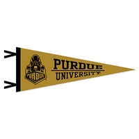 Purdue Boilermakers Wool Felt Pennant - 9" x 24"