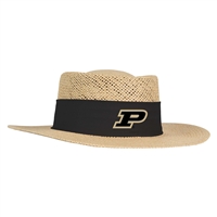 Purdue Boilermakers Ahead Gambler Straw Hat