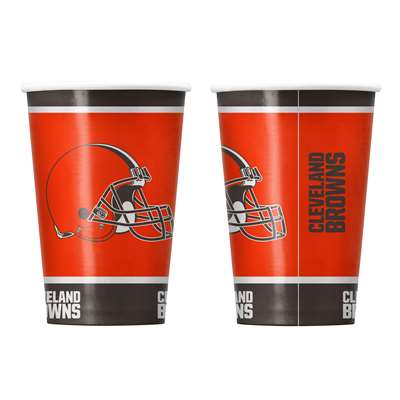 Cleveland Browns Disposable Paper Cups - 20 Pack