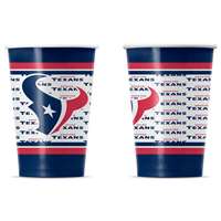 Houston Texans Disposable Paper Cups - 20 Pack