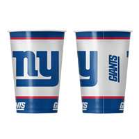 New York Giants Disposable Paper Cups - 20 Pack