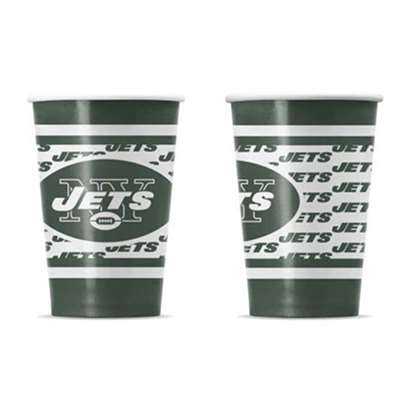 New York Jets Disposable Paper Cups - 20 Pack