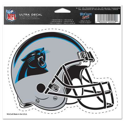 Carolina Panthers Ultra decals 5" x 6"