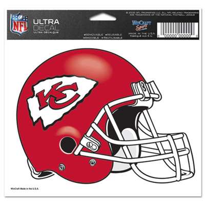 Kansas City Chiefs Ultra decals 5" x 6"