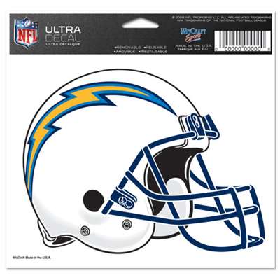 San Diego Chargers Ultra decals 5" x 6"