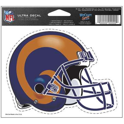 St. Louis Rams Ultra decals 5" x 6"