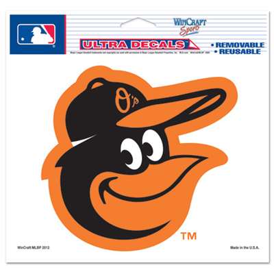 Baltimore Orioles Ultra decals 5" x 6" - Cooperstown Logo