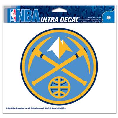 Denver Nuggets Ultra decals 5" x 6"