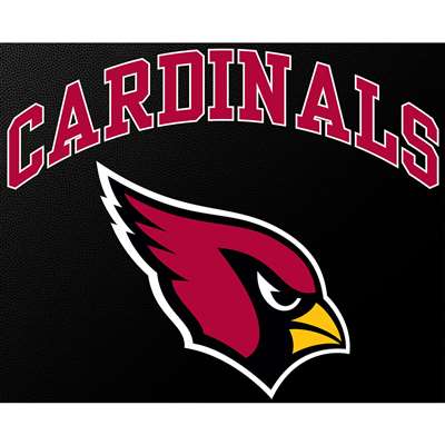 Arizona Cardinals Full Color Die Cut Transfer Decal - 6" x 6"