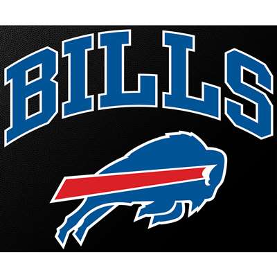 buffalo bills full color die cut transfer decal  6" x 6"