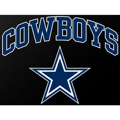 Dallas Cowboys Full Color Die Cut Transfer Decal - 6" x 6"