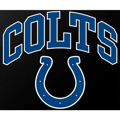 Indianapolis Colts Full Color Die Cut Transfer Decal - 6" x 6"