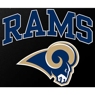 St. Louis Rams Full Color Die Cut Transfer Decal - 6" x 6"