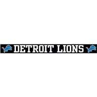 Detroit Lions Die Cut Transfer Decal Strip - White