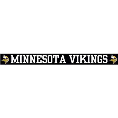 Minnesota Vikings Die Cut Transfer Decal Strip - White