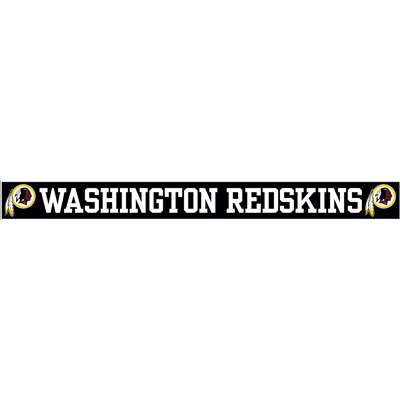 Washington Redskins Die Cut Transfer Decal Strip - White