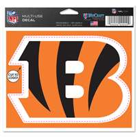 Cincinnati Bengals Multi Use Perfect Cut Decal