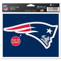 New England Patriots Multi Use Perfect Cut Decal