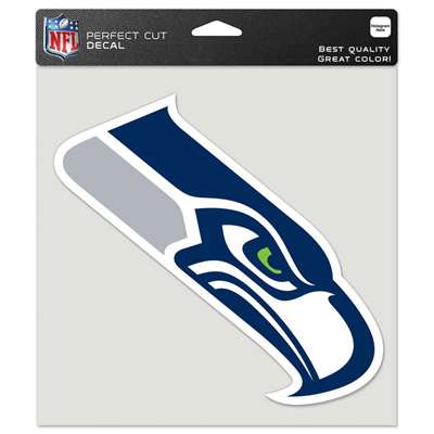 Seattle Seahawks Full Color Die Cut Decal - 8" X 8"